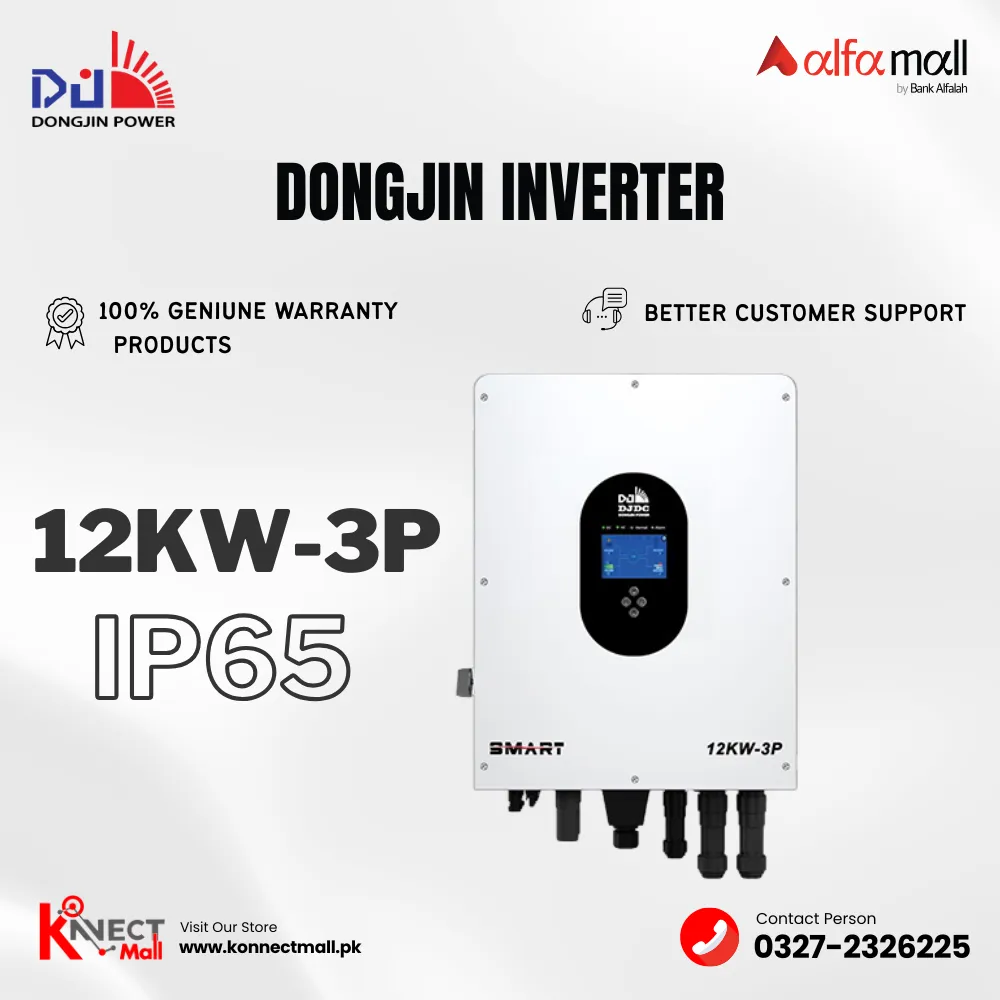 Dongjin 12kW 3-Phase Smart Inverter — High-Performance Hybrid Inverter ...