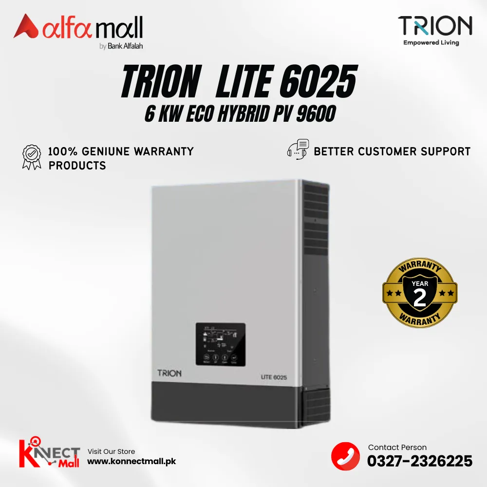 Trion ECO HYBRID Single-Phase LITE 6025 6000 Watt Off-Grid Solar ...
