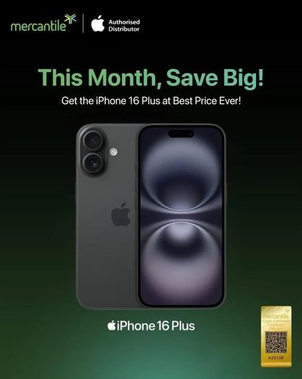 iPhone 16 Plus Official Pta Approved With 2Years Official Warranty And Get Care+ Lowest Price Guranteed By Official Apple Store 3
