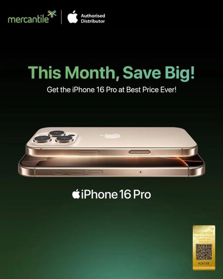 iPhone 16 Pro Official Pta Approved With 2Years Official Warranty And Get Care+ By Official Apple Store 3