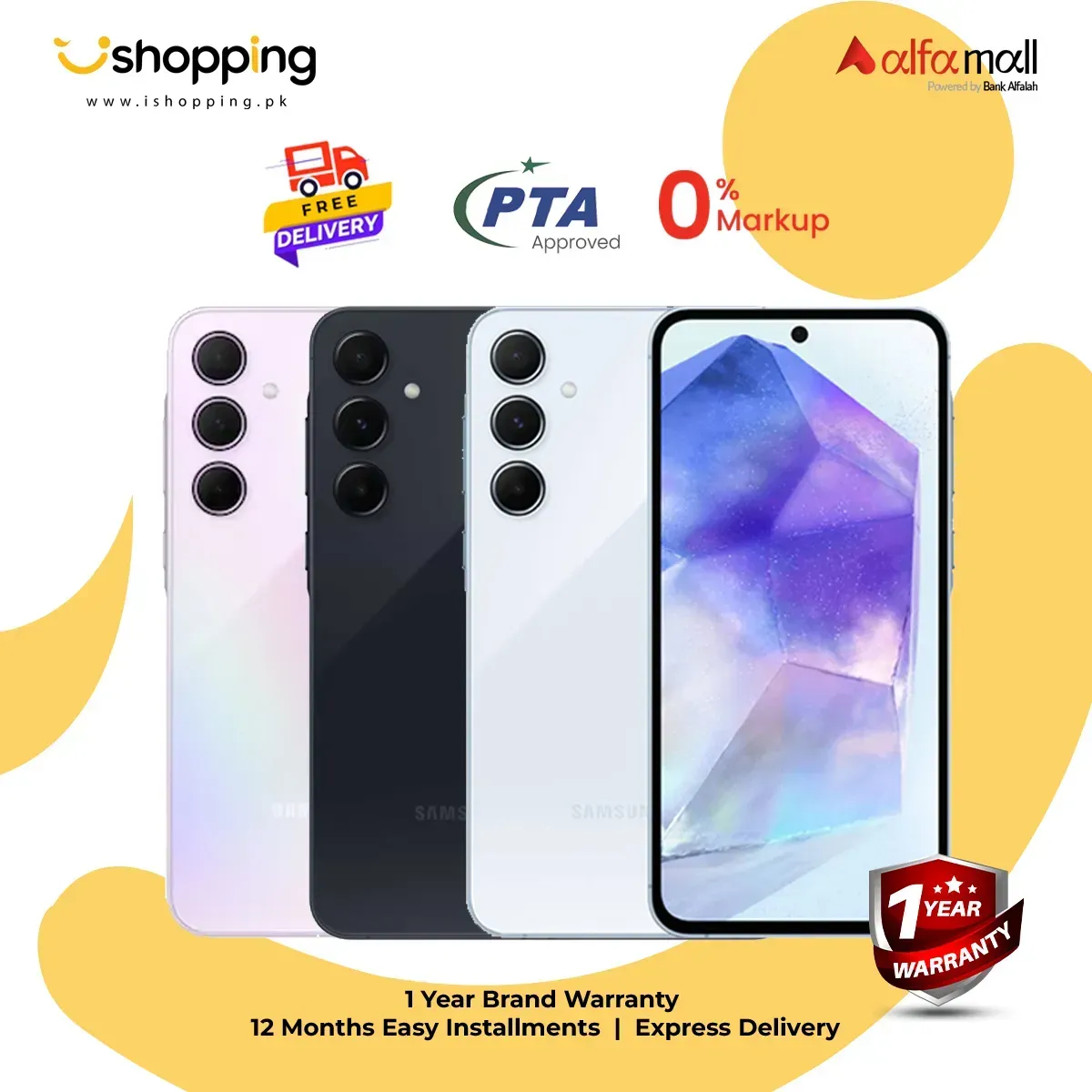 Samsung Galaxy A55 Price in Pakistan | iShopping.pk