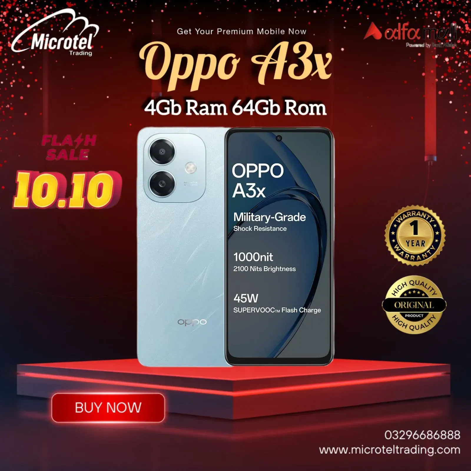OPPO A3X 4+64GB
