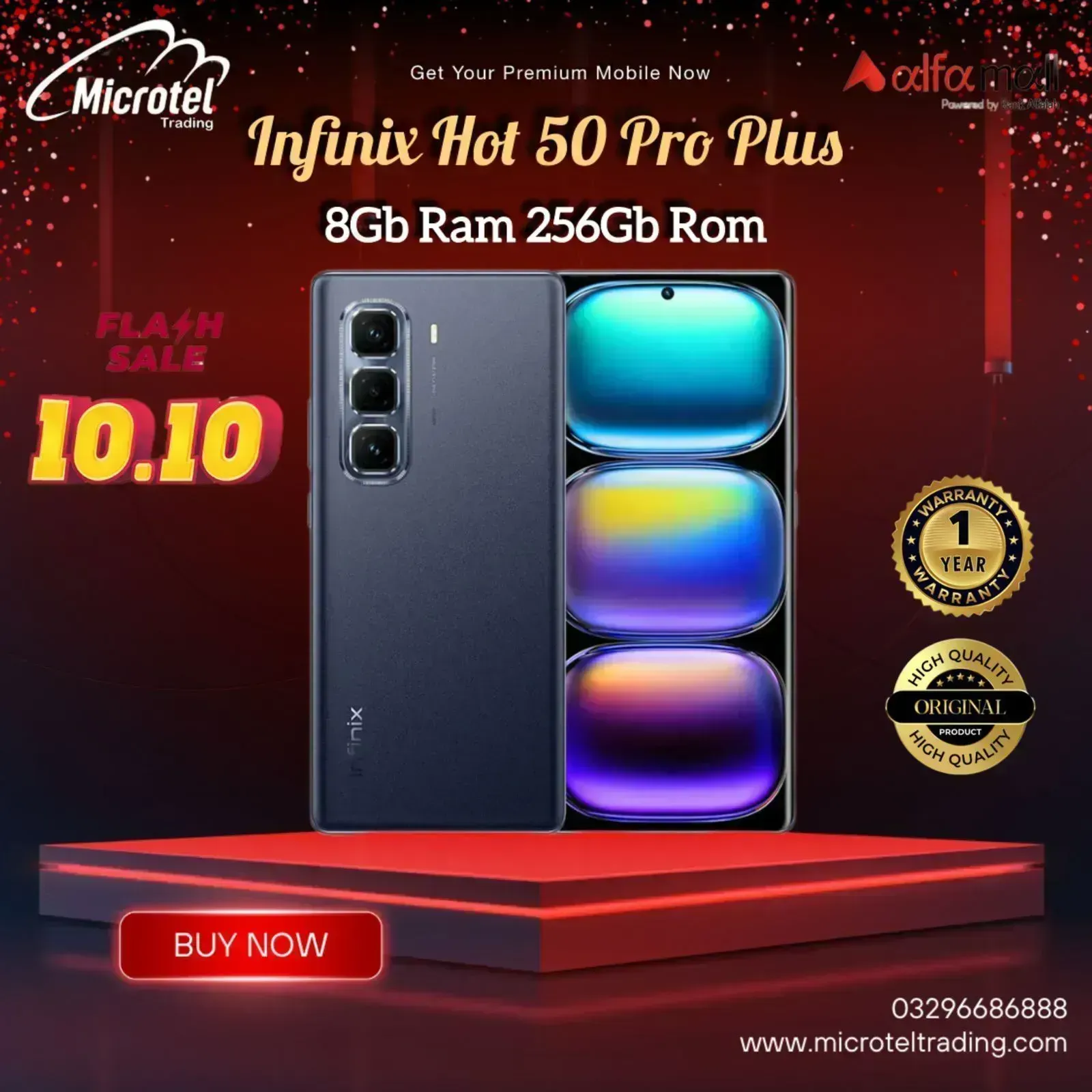 Infinix Hot 50 Pro Plus 8GB 256GB Official Pta Approved 1Year Official ...