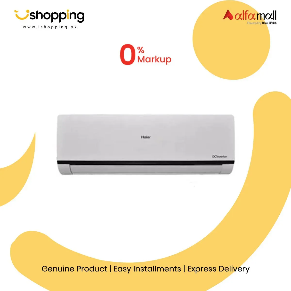 Haier Triple Inverter DC Heat and Cool Air Conditioner 1.0 Ton White ...