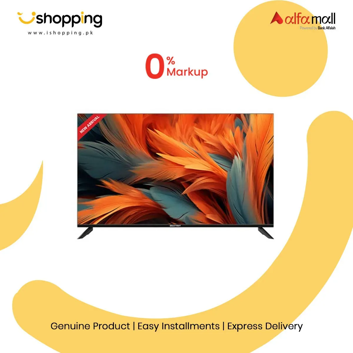 Multynet 50 Inch 4K Smart Led TV (50NX20) Price in Pakistan | iShopping.pk