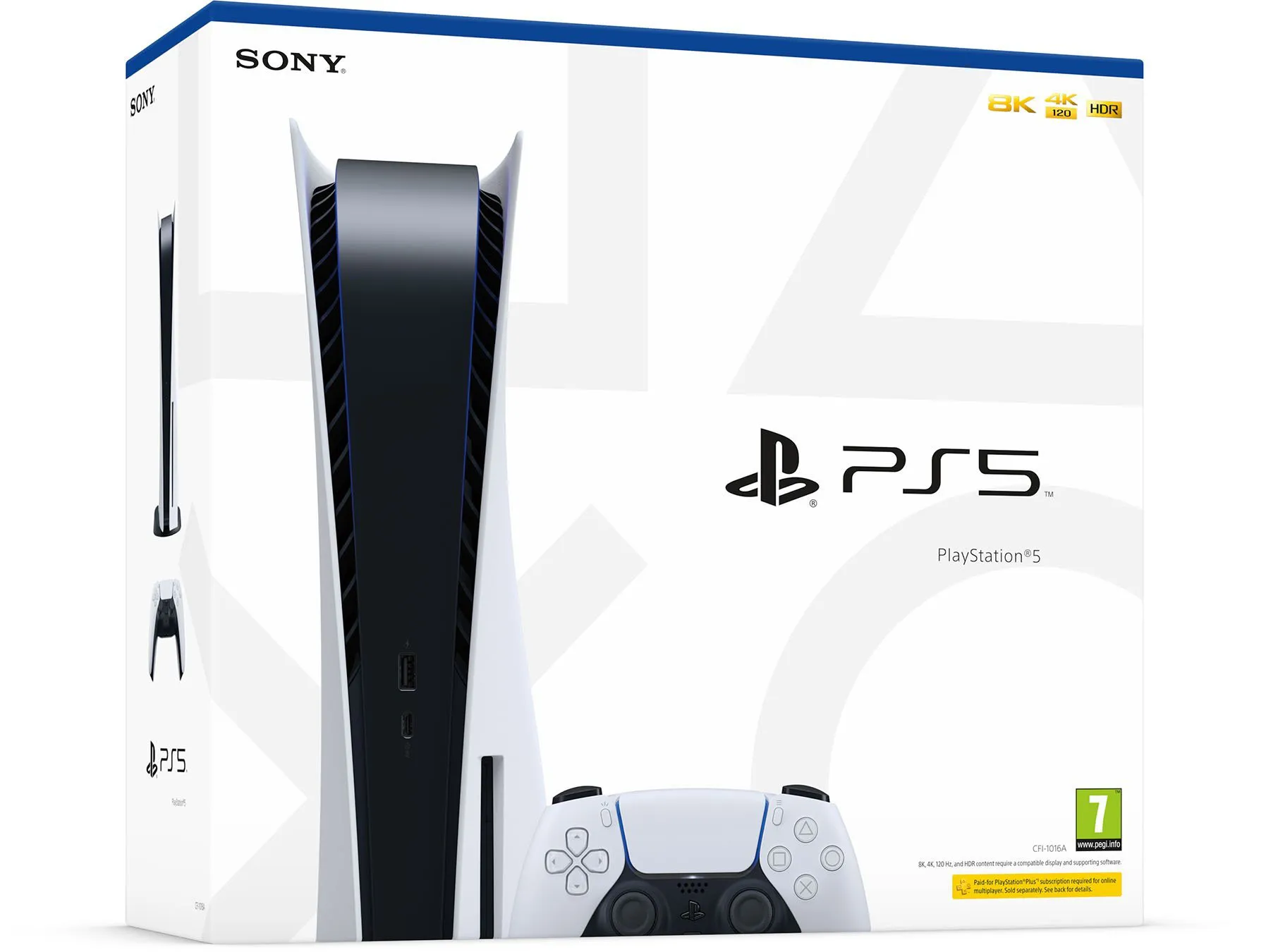 Sony PS5 CFI-2116 1TB DIGITAL +CD Original Box Pack Stock_On ...