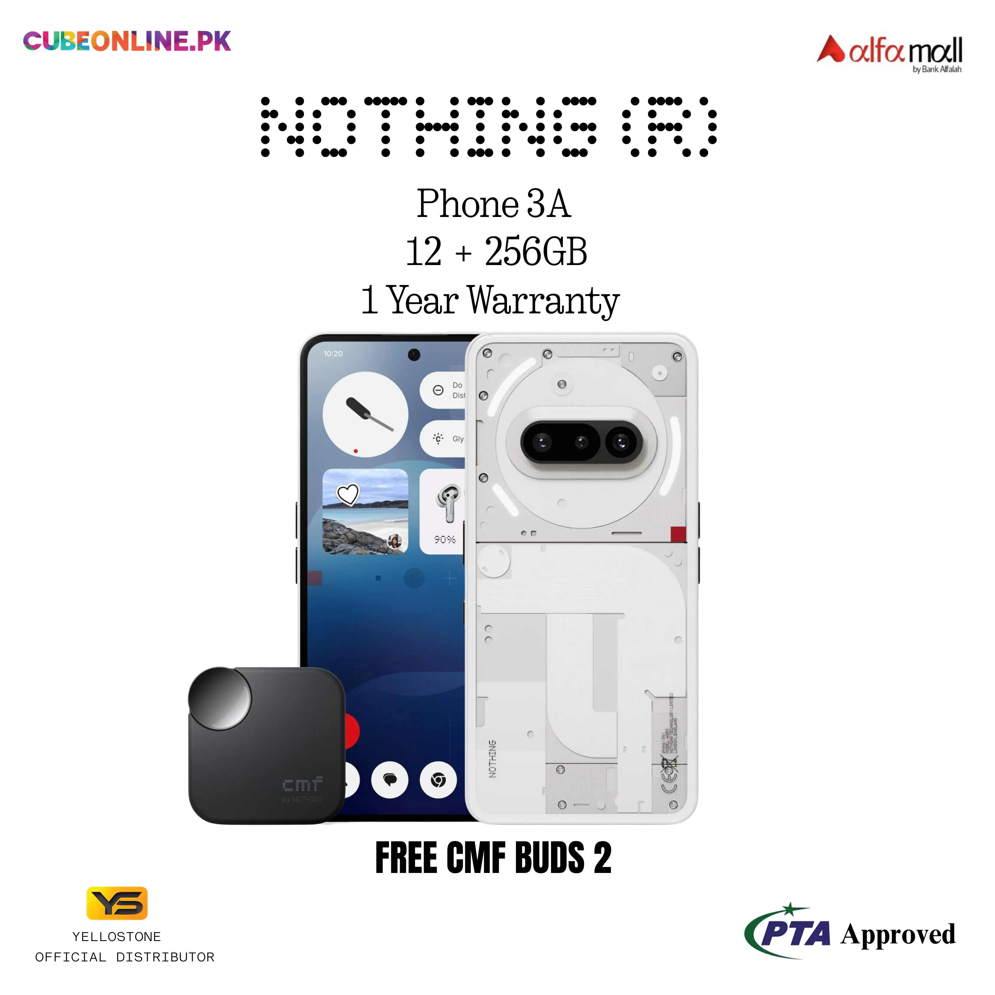 Nothing Phone 3A 12 256GB