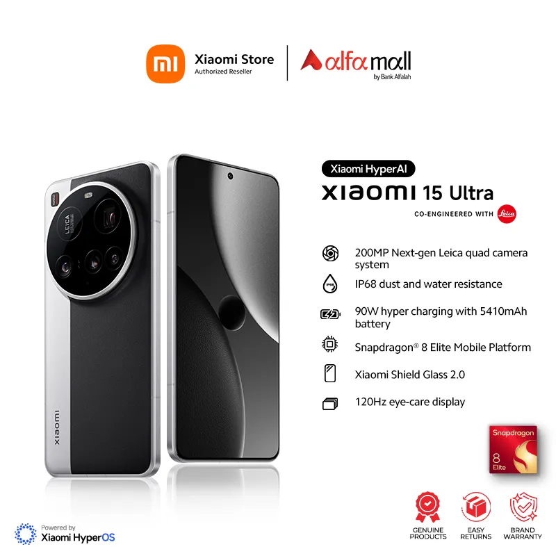 Xiaomi 15 Ultra 16/512 1 Year Warranty PTA Approved By Xiaomi Flagship store