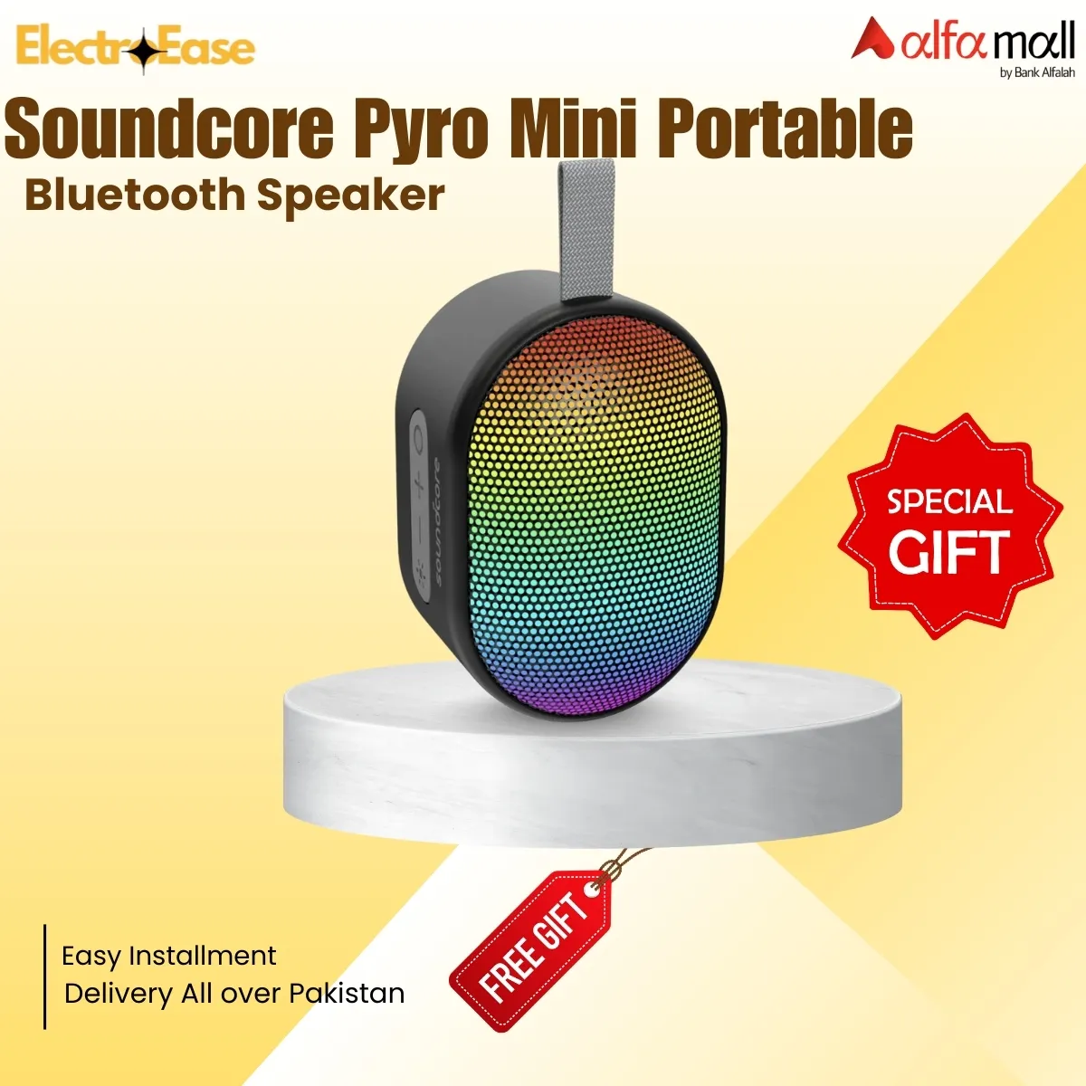 Anker Soundcore Pyro Mini Portable Bluetooth Speaker Black Price in ...