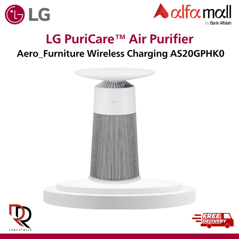 LG PuriCare™ AeroFurniture Air Purifier (Essence White) with