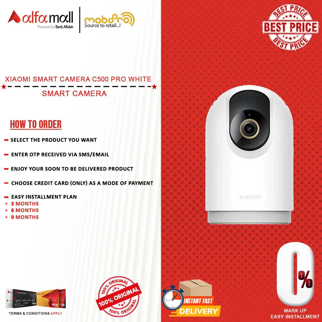 Xiaomi Smart Camera C500 Pro - Mobopro.pk
