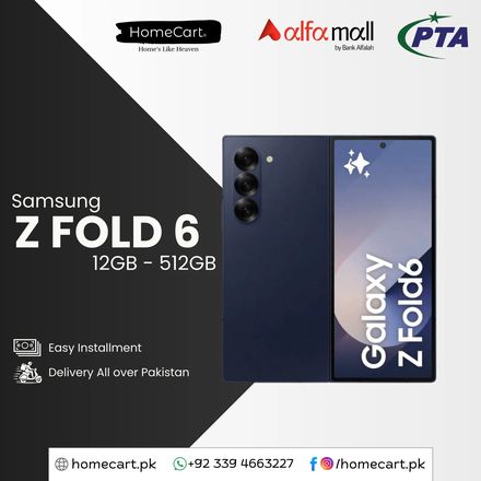 SAMSUNG GALAXY Z FOLD 6 512GB - 12GB RAM NAVY BLUE - Homecart