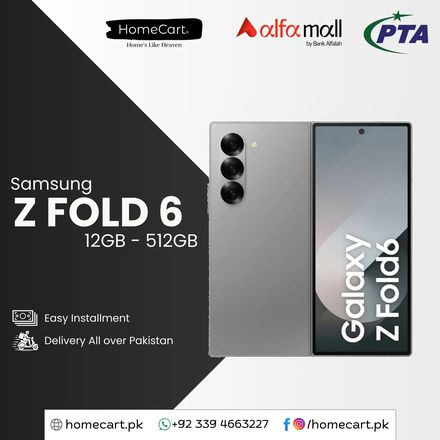 SAMSUNG GALAXY Z FOLD 6 512GB - 12GB RAM SILVER - Homecart