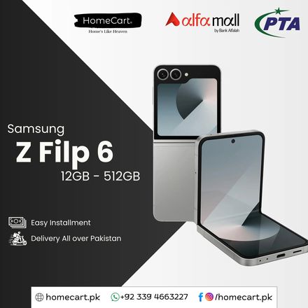 SAMSUNG GALAXY Z FLIP 6 512GB - 12GB RAM SILVER - Homecart