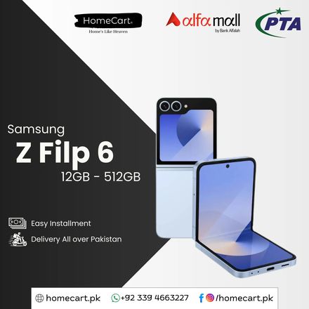 SAMSUNG GALAXY Z FLIP 6 512GB - 12GB RAM BLUE - Homecart