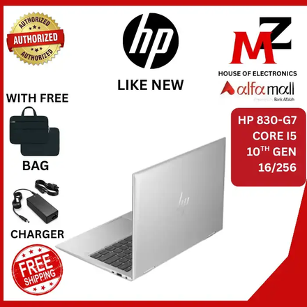 Hp EliteBook 830 G7 Core i5 10th Gen 16GB RAM 256GB SSD ON INSTALLMENTS with free home delivery and gifts
