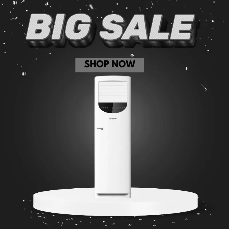 Kenwood 2 Ton E Imperial Plus Inverter Floor Standing AC KEI 2443FHI 