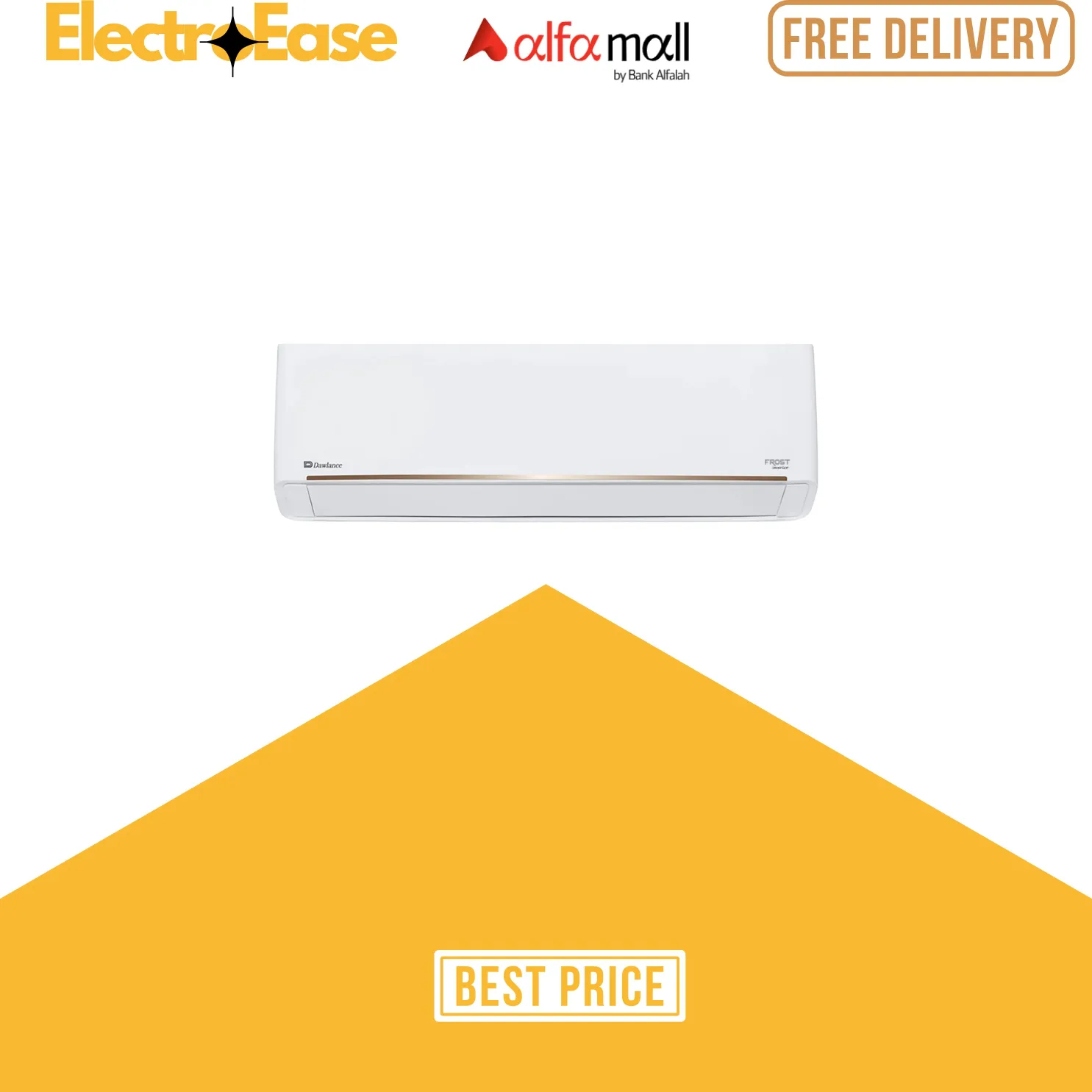 DAWLANCE SPLIT AIR CONDITIONER 20 FROST INV COOL ONLY 1 25 TON AT BEST dawlance-split-air-conditioner-20-frost-inv-cool-only-1-25-ton-at-best