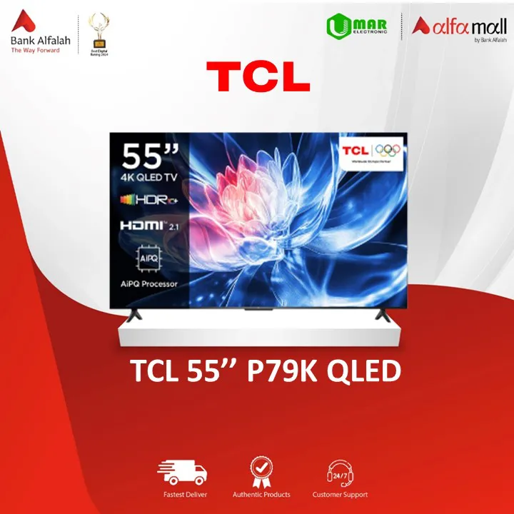 TCL P79K QLED TV Series, 4K UHD, 55