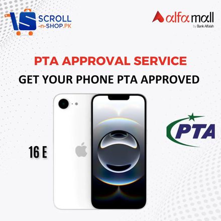 PTA Official Approval Service - IPHONE 16E (SNS_837)