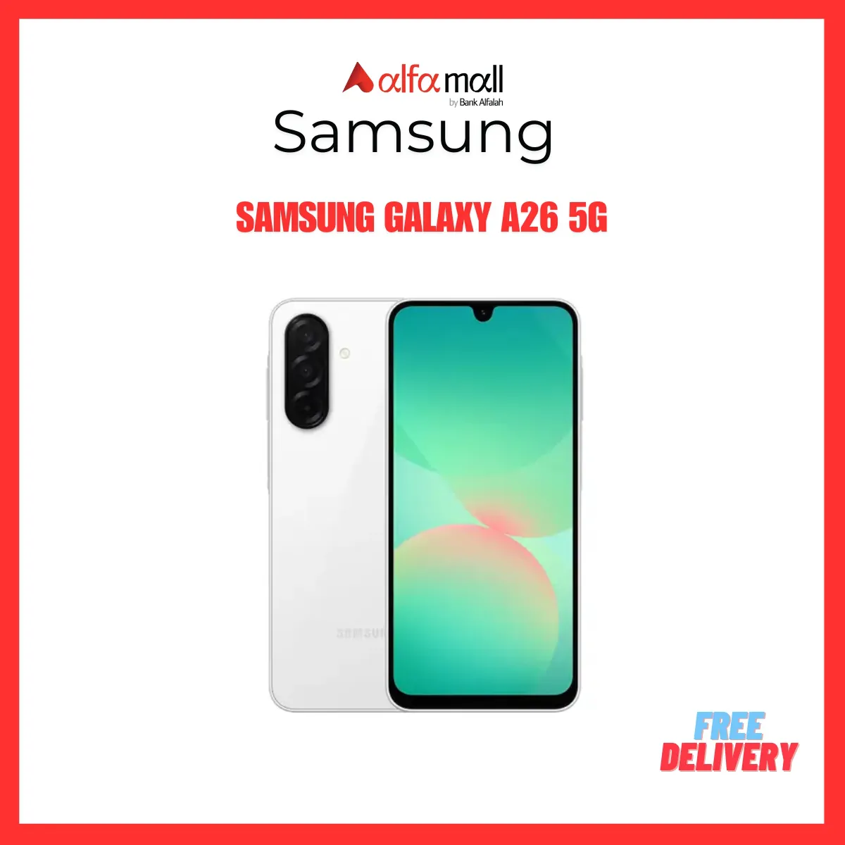 Samsung Galaxy A26 5G 256GB - 8GB RAM