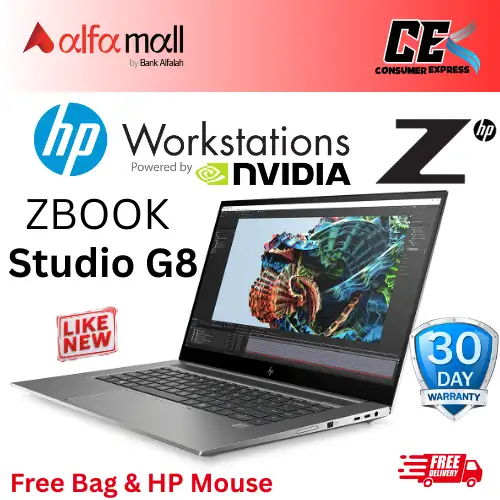 HP ZBook Studio G8 Workstation Laptop | Intel Core i7-11800H (11th