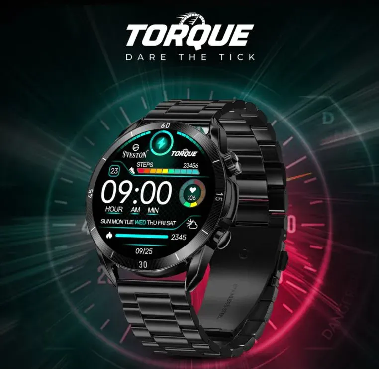 Torque Rugsac Watch Sveston Torque Chain Smart Watch - HUb | AlfaMall