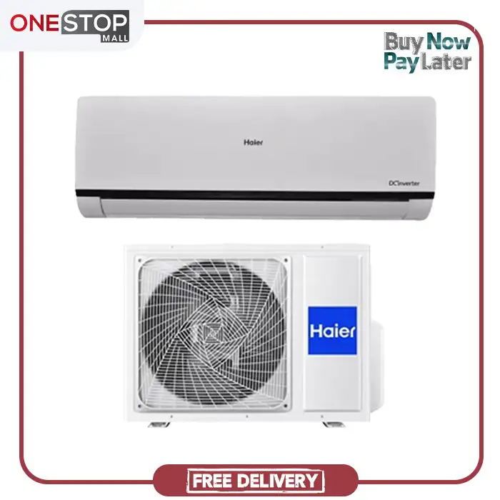 Haier HSU-13HFC AC 1.0 Ton Smart DC Inverter Self Cleaning UPS Turbo ...
