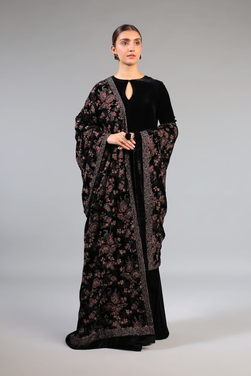 Rose GardenShawl Bareeze