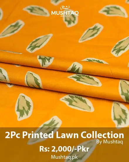 2Pcs Printed Lawn Collection Desgin - 68