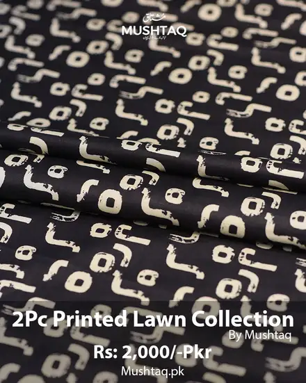 2Pcs Printed Lawn Collection Desgin - 67