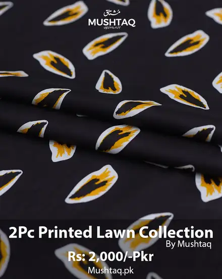 2Pcs Printed Lawn Collection Desgin - 64