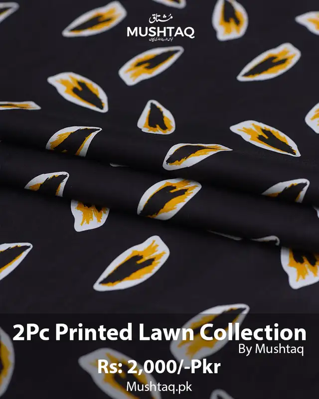 2Pcs Printed Lawn Collection Desgin - 64