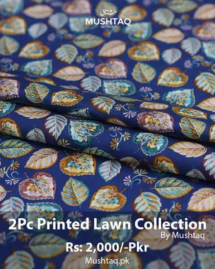 2Pcs Printed Lawn Collection Desgin - 59