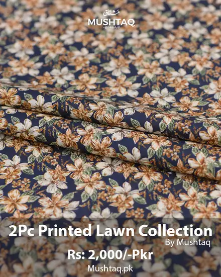 2Pcs Printed Lawn Collection Desgin - 57