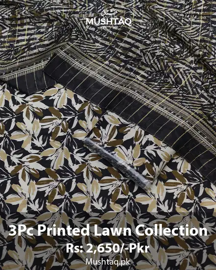 3Pcs Printed Lawn Collection Desgin - 10