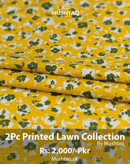 2Pcs Printed Lawn Collection Desgin - 46