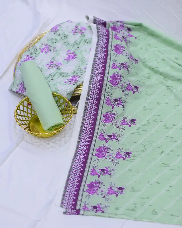 3Pcs Printed Wash and Wear Desgin - 11