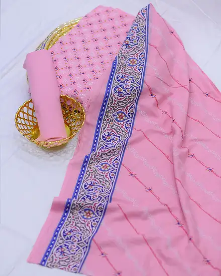 3Pcs Printed Wash and Wear Desgin - 07