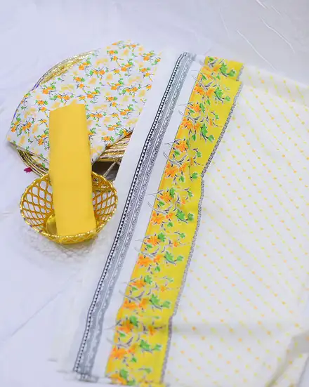 3Pcs Printed Wash and Wear Desgin - 08