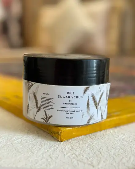 Rice Sugar Scrub