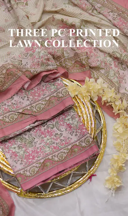 Three Piece Lawn Collection