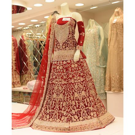 MCS BRIDAL RED DRESS