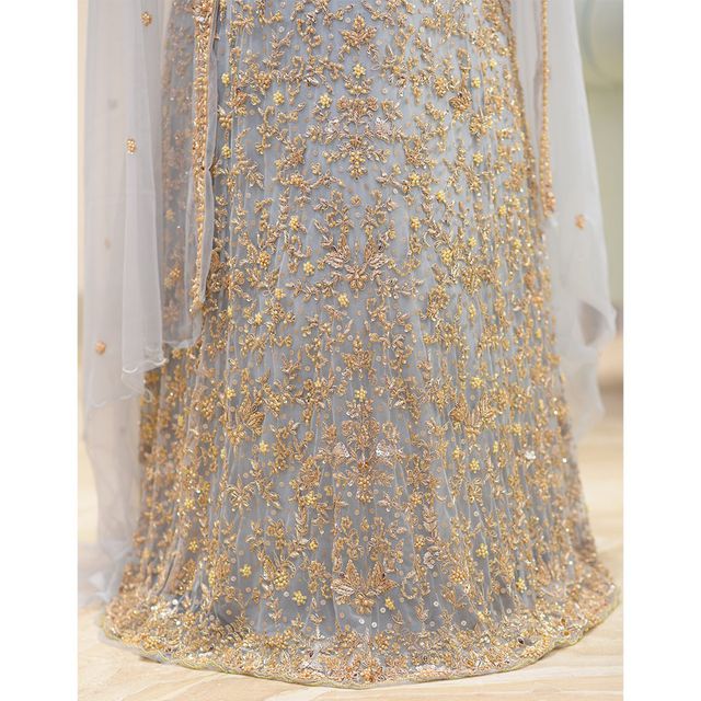 MCS GREY BRIDAL MAXI