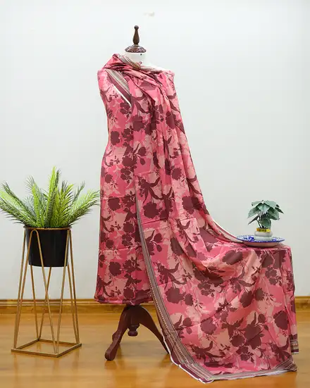 3Pcs Printed Linen Desgin - 34