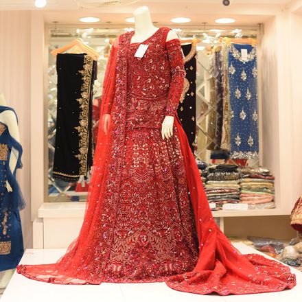 MCS BRIDAL Red Lehnga